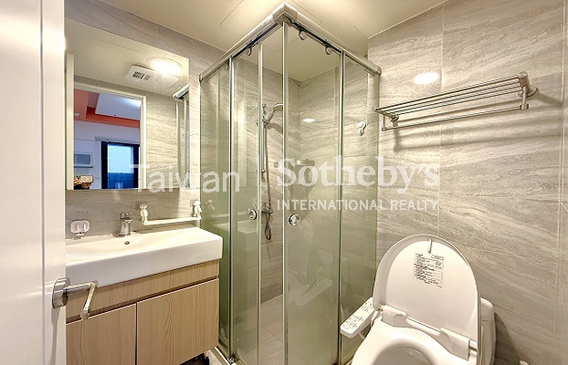 內湖頂樓兩房露台戶遠眺 101盥洗空間