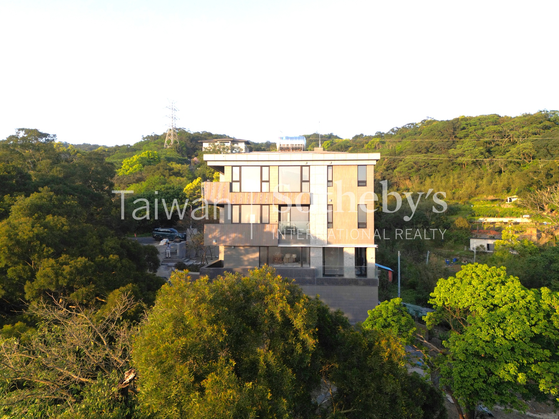 陽明山新安景觀莊園建物外觀